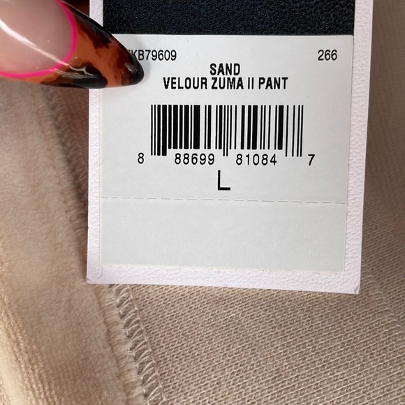 Juicy Couture velour cream zuma pant size large - Picture 7 of 14